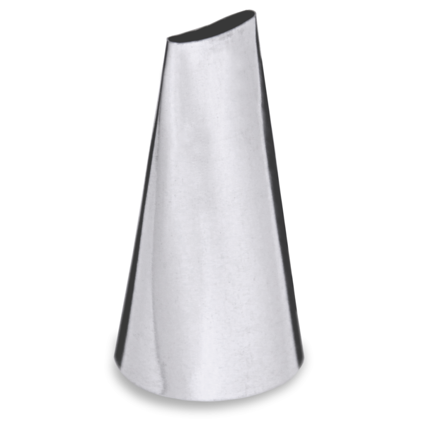 Zdobicí špička - Plochá (15×2 mm)