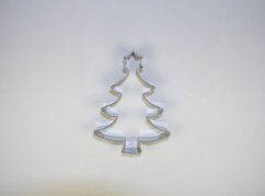Vykrajovátko Stromeček s hvězdou (7,3×5,5 cm)