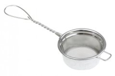 cedník d 9cm, 3/9 (0,4x0,4mm),plný okraj, pocínovaný