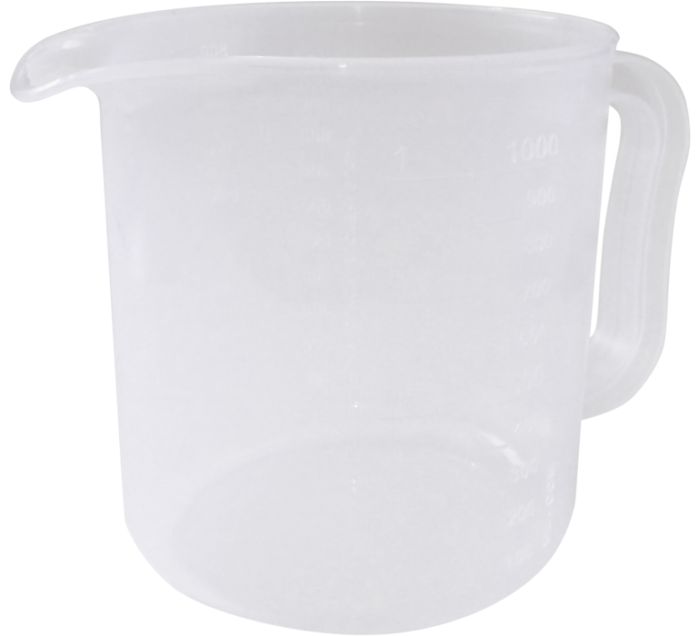 odměrka 1l PP mouka, cukr, mléčná,plast