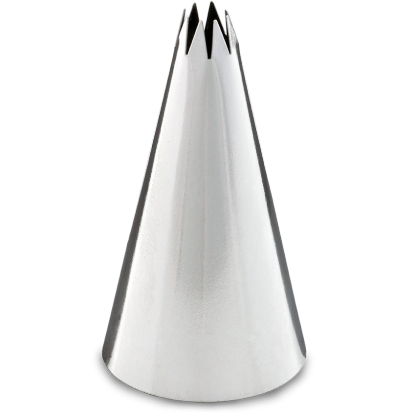 Zdobicí špička – Osmizubá (6 mm)