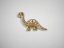 Vykrajovátko Brontosaurus (6,5×10,5 cm)
