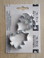 Sada 2 ks stromečků - střed (5 x 4,5 cm)