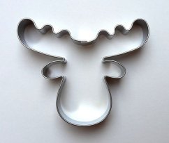 Vykrajovátko Losí hlava (5,7×6,9 cm)