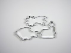 Sada vykrajovátek – Vánoční B (nerez)