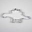 Vykrajovátko Stegosaurus (5,3×11,7 cm)