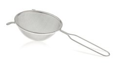 cedník d16cm,25/16 (0,7x0,7mm)husté, pocínovaný