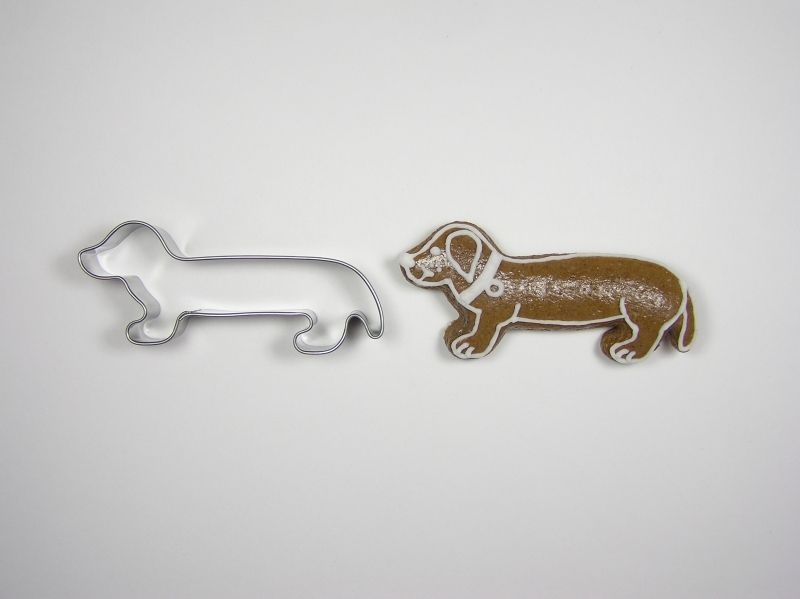 Vykrajovátko Jezevčík (3,3×8,2 cm)