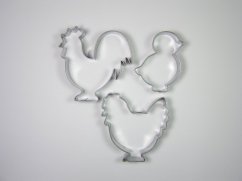 Sada vykrajovátek – KSK (Kohout, Slepička, Kuře)