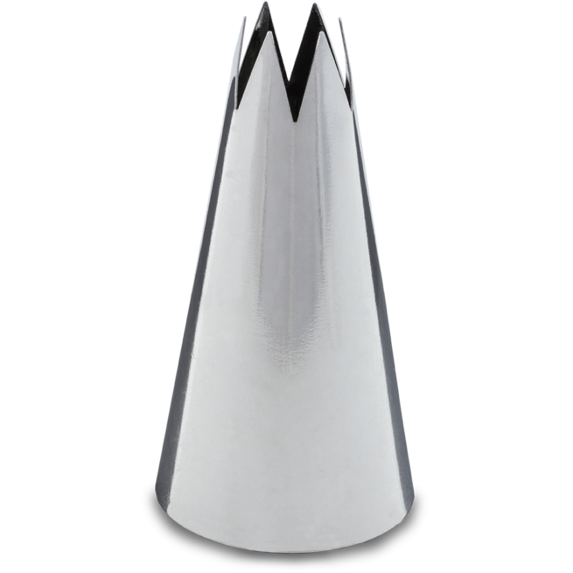 Zdobicí špička – Šestizubá (10 mm)