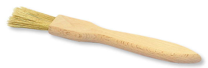 mašlovačka 20cm plochá, štětina, dřev.rukoj.