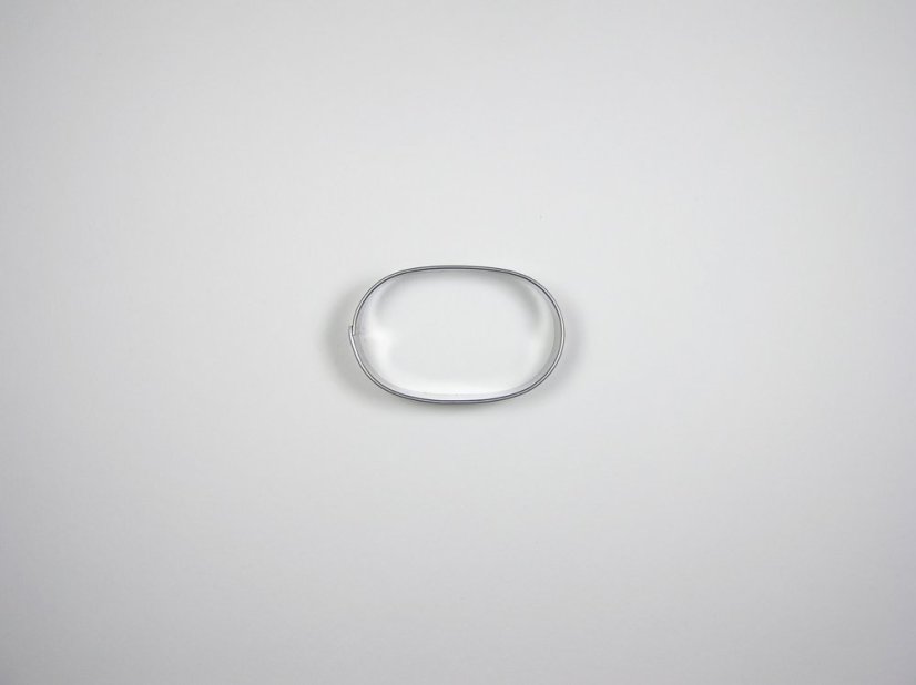 Vykrajovátko Ovál (5 cm) – moka č.2