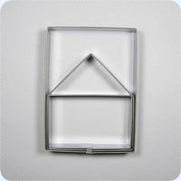 Vykrajovátko Chaloupka 3D (80×90×90 mm)