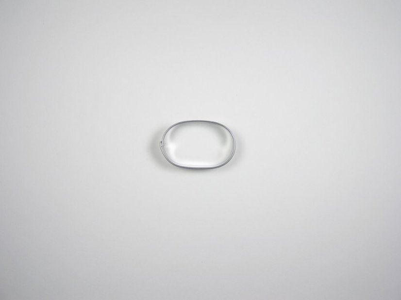 Vykrajovátko Ovál (4 cm) – moka č.1