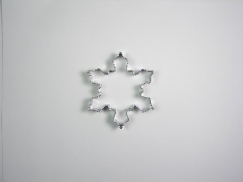 Vykrajovátko Vločka – Velká (5,7×6,6 cm)