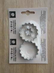 Vroubkované kolečko malé + střed (4 cm)