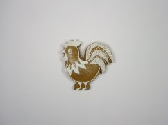 Vykrajovátko Kohoutek (6,5×6,5 cm)