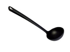 naběračka 34cm, černá, do 210°C, PP