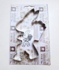 Zajíc s nůší (15 x 9 cm)