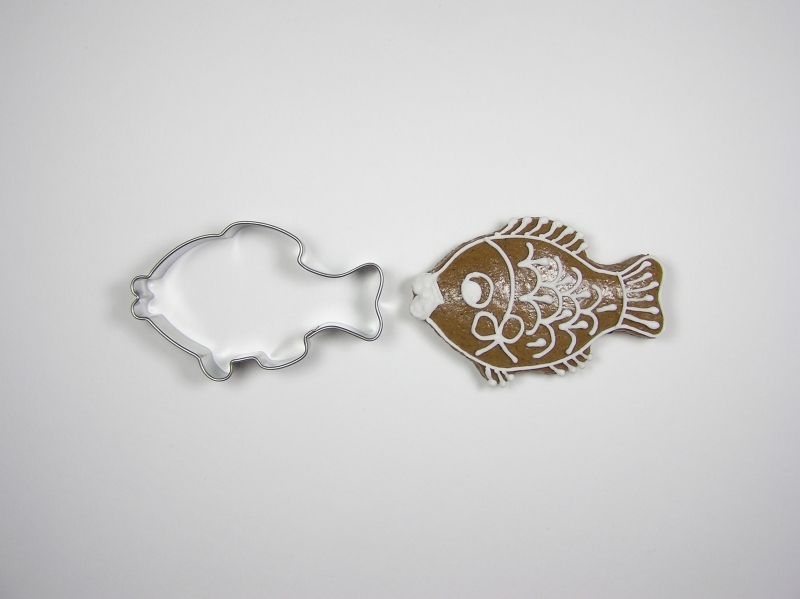 Vykrajovátko Kapr (4,2×6,9 cm)