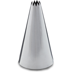 Zdobicí špička – Desetizubá (6 mm)