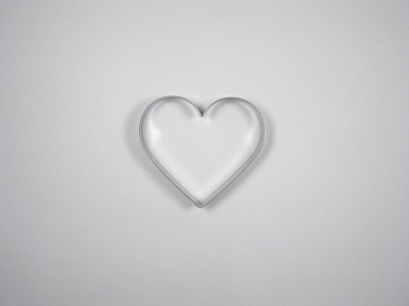 Vykrajovátko Srdce (59×67 mm)
