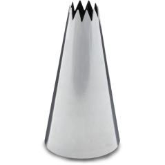 Zdobicí špička – Desetizubá (10 mm)