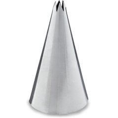 Zdobicí špička – Šestizubá (4 mm)