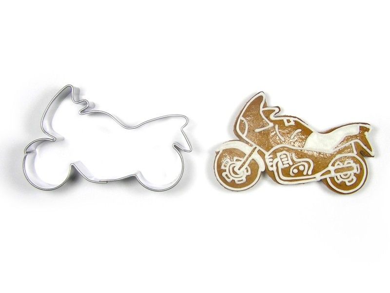 Vykrajovátko Motorka (4,3×6,9 cm)