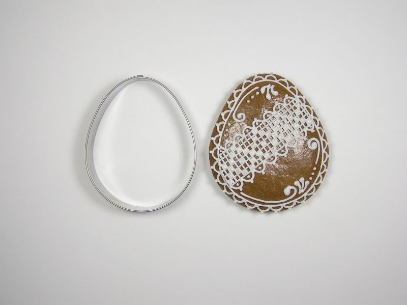 Vykrajovátko Vejce č.2 (7,1×5,8 cm)