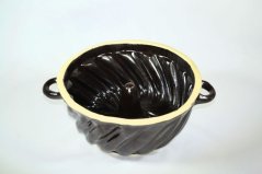 KERAMICKÉ ZÁVODY ZÁBŘEH forma bábovka 25,5cm 2,4 l keramická