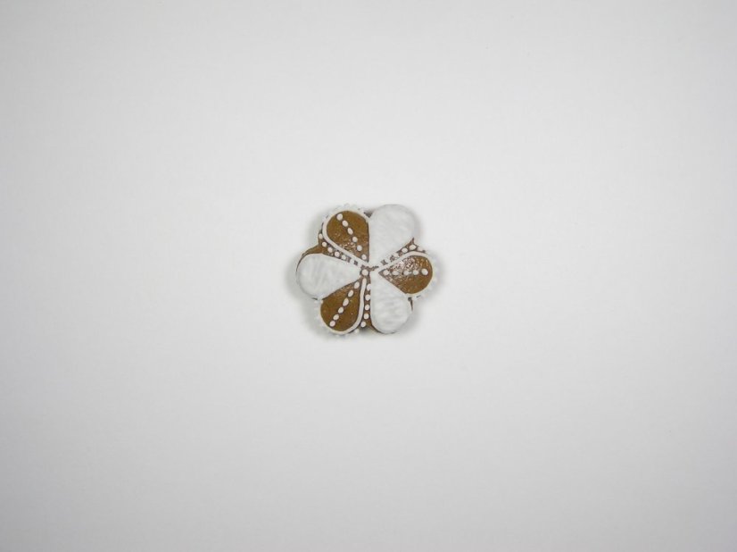 Sada vykrajovátek – Kytička malá + střed (nerez)