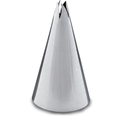 Zdobicí špička – Pětizubá „Plamínek“ (4 mm)