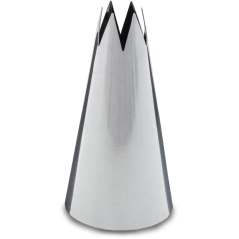 Zdobicí špička – Pětizubá (10 mm)