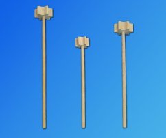 vrtička - kvedlačka 30cm, dřevo