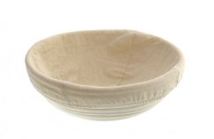 ošatka kulatá d23x9cm PEDIG+látka přírodní