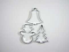 Sada vykrajovátek – Vánoční A (nerez)