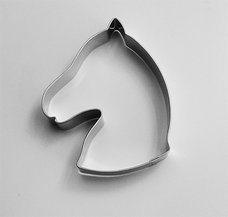 Koňská hlava (8 x 6,5 cm)