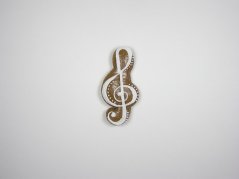Vykrajovátko Houslový klíč (6,8×3 cm)