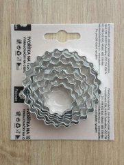 Sada vroubkovaných koleček (největší 62 mm)