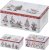 dóza plech. 22x16x9cm, 2 druhy, vánoční