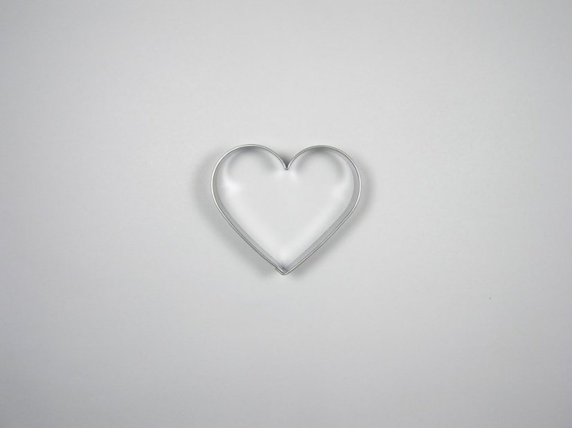 Vykrajovátko Srdce (49×56 mm)